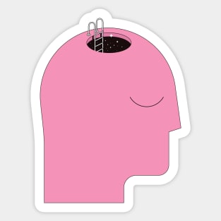 Inner Space - Psychotherapy Mental Health Sticker